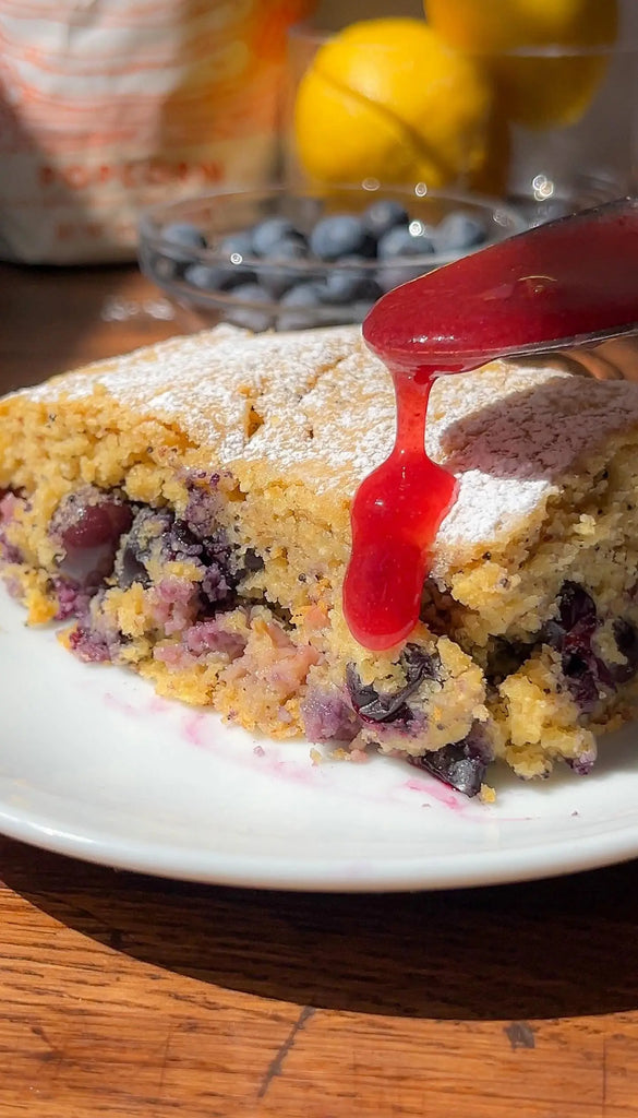 Lemon Blueberry Snack Bars