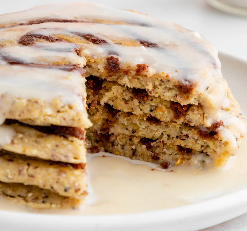 Cinnamon Roll Pancakes