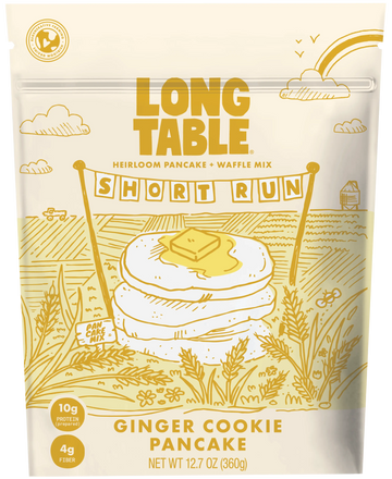 Ginger Cookie Pancake + Waffle Mix: 12.7oz - Long Table